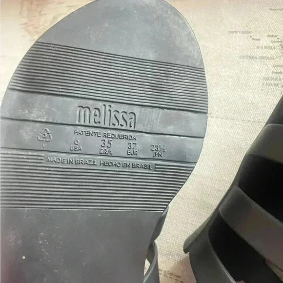 Mini Melissa Black Boemia 6 Women's Sandals - Picture 5 of 5